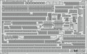 EDUARD 53253 - 1:350 USS CV-10 Yorktown safety nets & railings