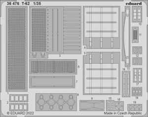 EDUARD 36476 - 1:35 T-62