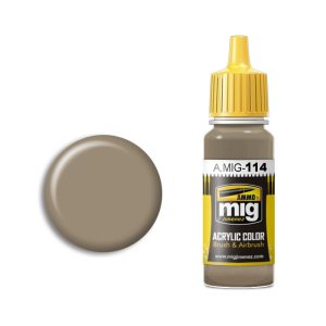Ammo Mig 114 - Farba akrylowa Zimmerit Ochre Color 17 ml