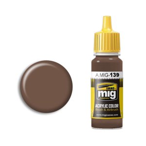 Ammo Mig 139 - Farba akrylowa Reddish Earth 17 ml