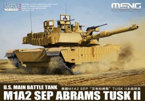 Meng Model 72003 - 1:72 M1A2 SEP Abrams Tusk II U.S. Main Battle Tank