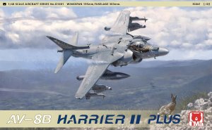 Przedsprzedaż - UMa Model D1001 - 1:48 AV-8B Harrier II Plus