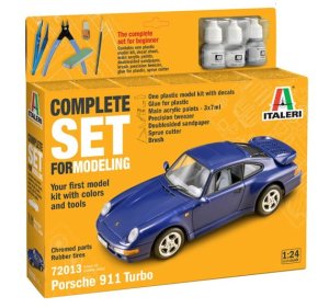 Italeri 72013 - 1:24 Porsche 911 Turbo model z farbami i narzędziami