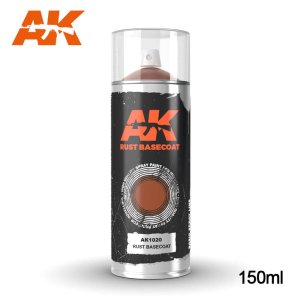 AK INTERACTIVE 1020 - Farba Rust Basecoat Spray 150 ml