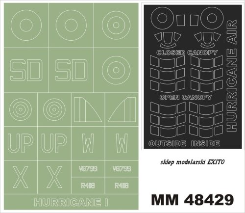 Przejdź do produktu MONTEX MM48429 - 1:48 Hurricane Mk.I