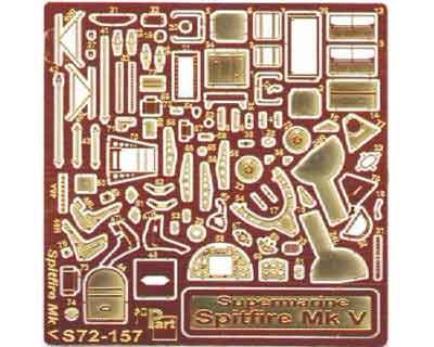 Przejdź do produktu PART S72157 - 1:72 Spitfire Mk.V