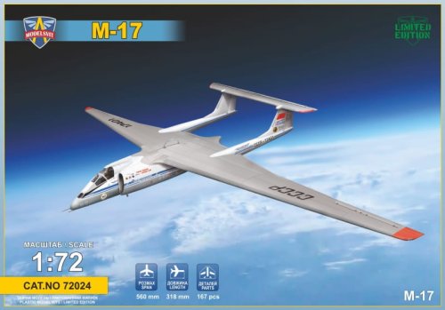 Przejdź do produktu MODELSVIT 72024 - 1:72 Myasishchev M-17 Stratosphera