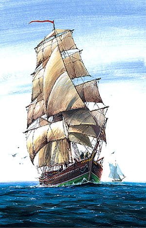 Przejdź do produktu ZVEZDA 9011 - 1:100 English Brigantine