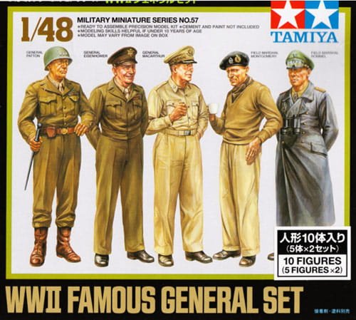 Przejdź do produktu TAMIYA 32557 - 1:48 Famoues Generals set