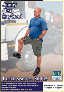 MASTER BOX 24043 - 1:24  Jimmy (Tex) Haywood Truckers series 3