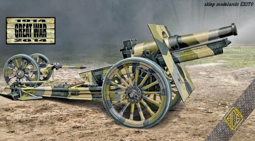 Przejdź do produktu ACE 72544 - 1:72 US 155mm howitzer model of 1918 (wooden wheels)
