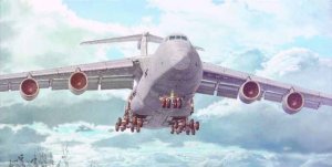 RODEN 332 - 1:144 Lockheed C-5M Super Galaxy