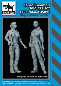 BLACK DOG F35091 - 1:35 Israeli woman soldiers set