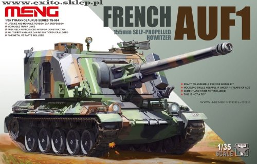 Przejdź do produktu MENG MODEL TS004 - 1:35 French AUF1 155mm Self-propelled Howitzer
