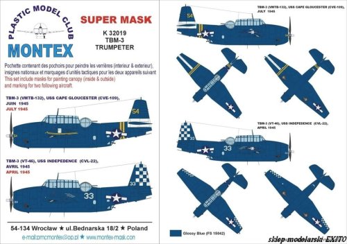 Przejdź do produktu MONTEX K32019 - 1:32 TBF-3 Avenger