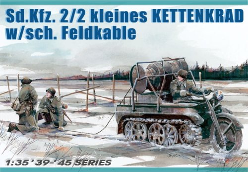 Przejdź do produktu DRAGON 6128 - 1:35 Sd.Kfz. 2/2 Kleines Kettenkrad