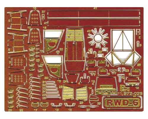 Przejdź do produktu PART S72026 - 1:72 RWD-6