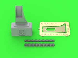 MASTER AM-32-105 - 1:32 Fokker E.II/E.III wczesny podajnik wraz z taśmami do karabinu LMG 08 Spandau