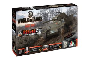 ITALERI 36515 - 1:35 World of Tanks - P26/40 Limited Edition