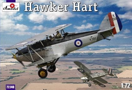 Przejdź do produktu AMODEL 72240 - 1:72 Hawker Hart