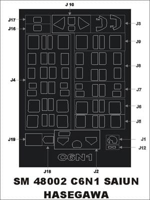 Przejdź do produktu MONTEX SM48002 - 1:48 C6N1 Saiun
