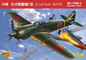 RS MODELS 92126 - 1:72 Ki-100-I (High-Back type)