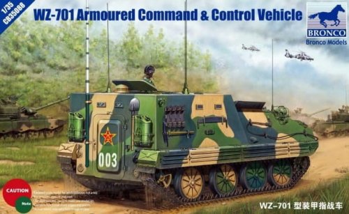 Przejdź do produktu BRONCO CB 35088 - 1:35 WZ-701 Armoured Command & Control Vehicle