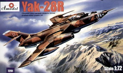 Przejdź do produktu AMODEL 7291 - 1:72 Yakovlev Yak-28R
