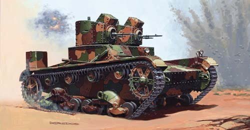 Przejdź do produktu MIRAGE 72603 - 1:72 Czołg Vickers E Mk A