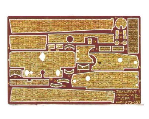 Przejdź do produktu PART P72027 - 1:72 Tiger I Ausf.E Zimmerit 1