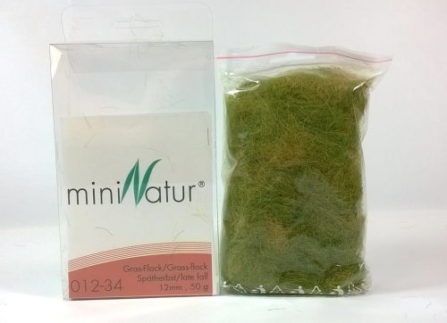 Przejdź do produktu MININATUR 012-34 - Trawa statyczna 12 mm - późna jesień / Grass flocking 12 mm - late fall