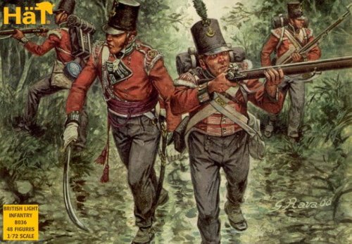 Przejdź do produktu HAT 8036 - 1:72 Napoleonic British Light Infantry