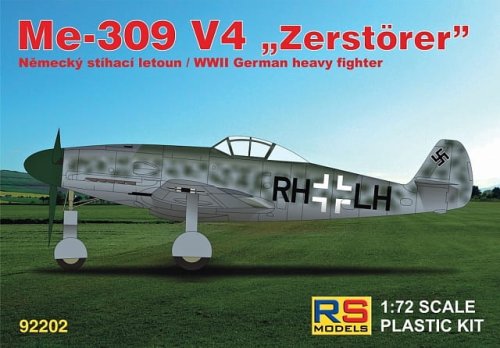Przejdź do produktu RS MODELS 92202 - 1:72 Messerschmitt Me 309 V4