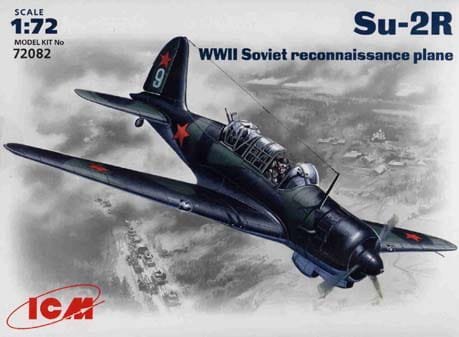 Przejdź do produktu ICM 72082 - 1:72 Su-2 R, WWII Soviet Reconnaissance Plane