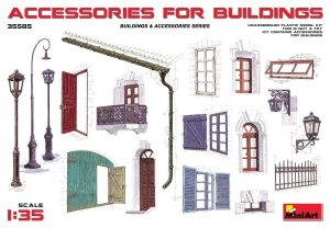 MINIART 35585 - 1:35 Accessories for Buildings