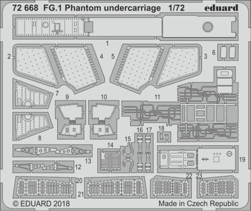 Przejdź do produktu Eduard 72668 - 1:72 FG.1 Phantom undercarriage