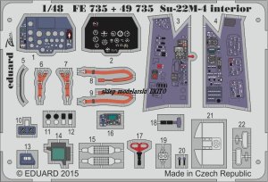 EDUARD FE735 - 1:48 Su-22M-4 interior