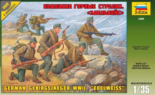 Przejdź do produktu ZVEZDA 3599 - 1:35 Gebirgsjager Division Edelweiis