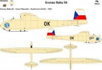 Przejdź do produktu FLY 48021 - 1:48 Grunau Baby IIb Czechoslovakia