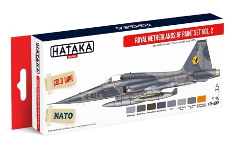 Przejdź do produktu HATAKA AS82 - Zestaw farb Royal Netherlands AF vol. 2