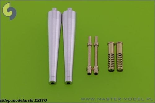 Przejdź do produktu MASTER AM-24-005 - 1:24 Lufy działek Hispano 20mm w osłonach do Spitfire skrzydło typu B