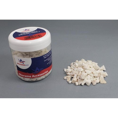 Przejdź do produktu AMAZING ART 13357 - White Stone Size 2 - Biały kamień rozmiar 2