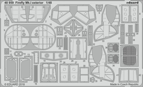 Przejdź do produktu EDUARD 48959 - 1:48 Firefly Mk.I exterior