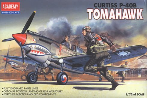 Przejdź do produktu ACADEMY 12456 - 1:72 P-40 B Tomahawk