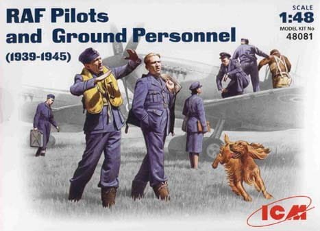 Przejdź do produktu ICM 48081 - 1:48 RAF Pilots and Ground Personnel (1939-1945)