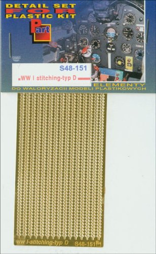 Przejdź do produktu PART S48151 - 1:48 Lacing WWI Plane type D