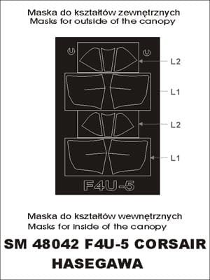 Przejdź do produktu MONTEX SM48042 - 1:48 F4U-5 Corsair