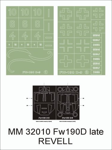 Przejdź do produktu MONTEX MM32010 - 1:32 Focke Wulf Fw-190 D-9 late
