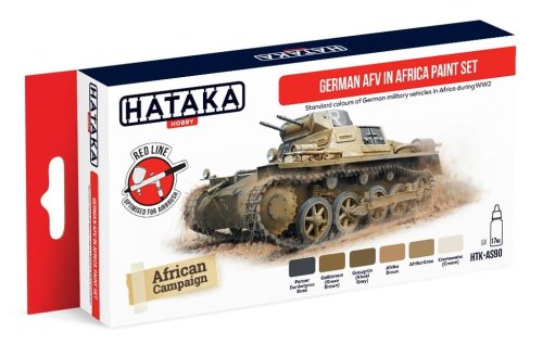 Przejdź do produktu HATAKA AS90 - Zestaw farb German AFV in Africa