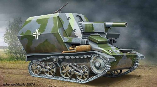 Przejdź do produktu ACE 72293 - 1:72 10,5cm leFH-16 Sfl. Auf Geschuetzpanzer Mark.VI